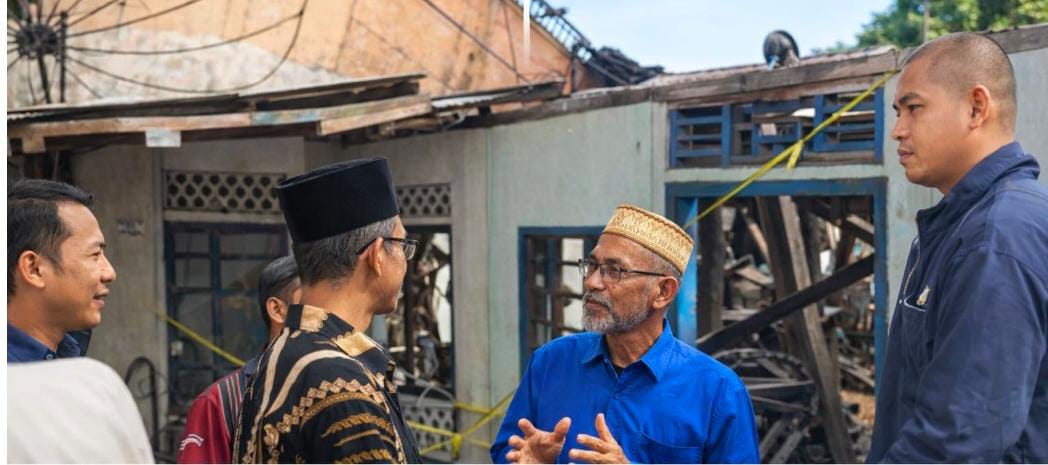 Dua Hari Pasca Kebakaran, Pemkab OKU Turun Tangan! Bantuan Mengalir ke Sukajadi, Warga Diminta Waspa
